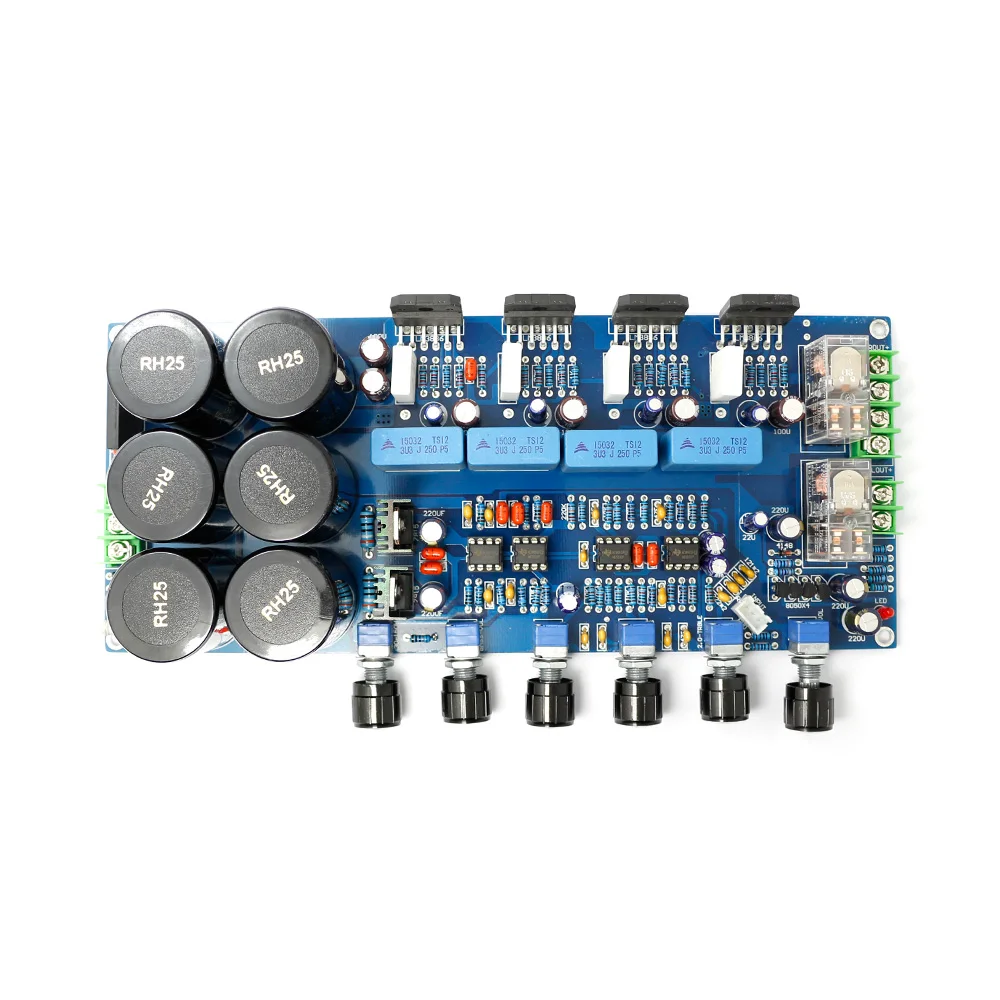 Q-BAIHE LM3886 2.1 Subwoofer Fever Level Amplifier Board Hifi Amplifier Board With Protection Circuit Fever Level DIY