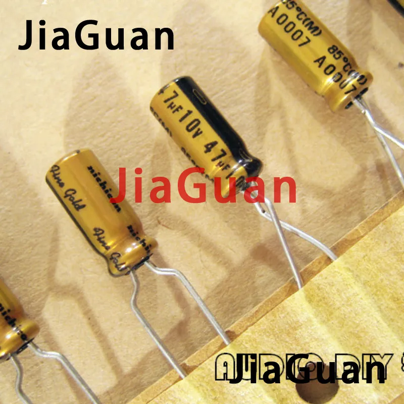 20PCS NICHICON FG 10V47UF 5x11MM fine gold 47UF 10V FineGold 47UF10V MUSE Audio Capacitor 47uF/10V