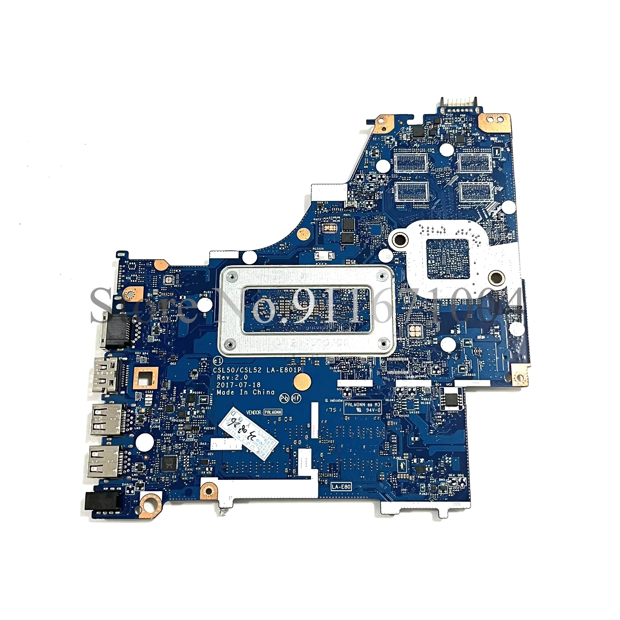 For HP Pavilion 15-BS Laptop Motherboard With Intel i3 i5 i7 CPU DDR4 CSL50/CSL52 LA-E801P SPS:924751-001 924749-601 924752-601