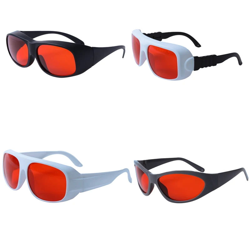 Infrared Laser Safety Protective Glasses GHP-2 180 - 534nm OD7+ CE 266nm 355nm 515nm UV Laser Radiation Blue Protection Goggles