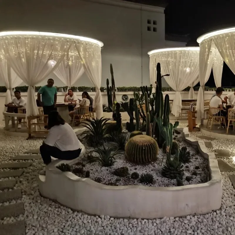 Round gazebo awning Outdoor courtyard Sunscreen landscaping gazebo Sunscreen pavilion Sunscreen bed and breakfast Outdoor paraso