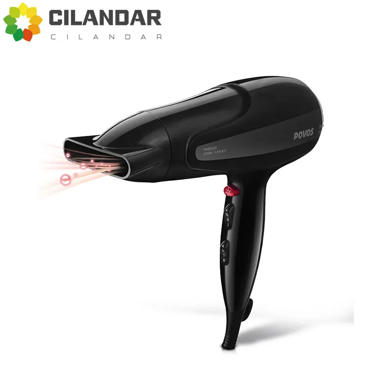 Hair dryer high power hair salon hair dryer blow 2200W negative ions Styling Tools For Salons Hot And Cold Wind household use