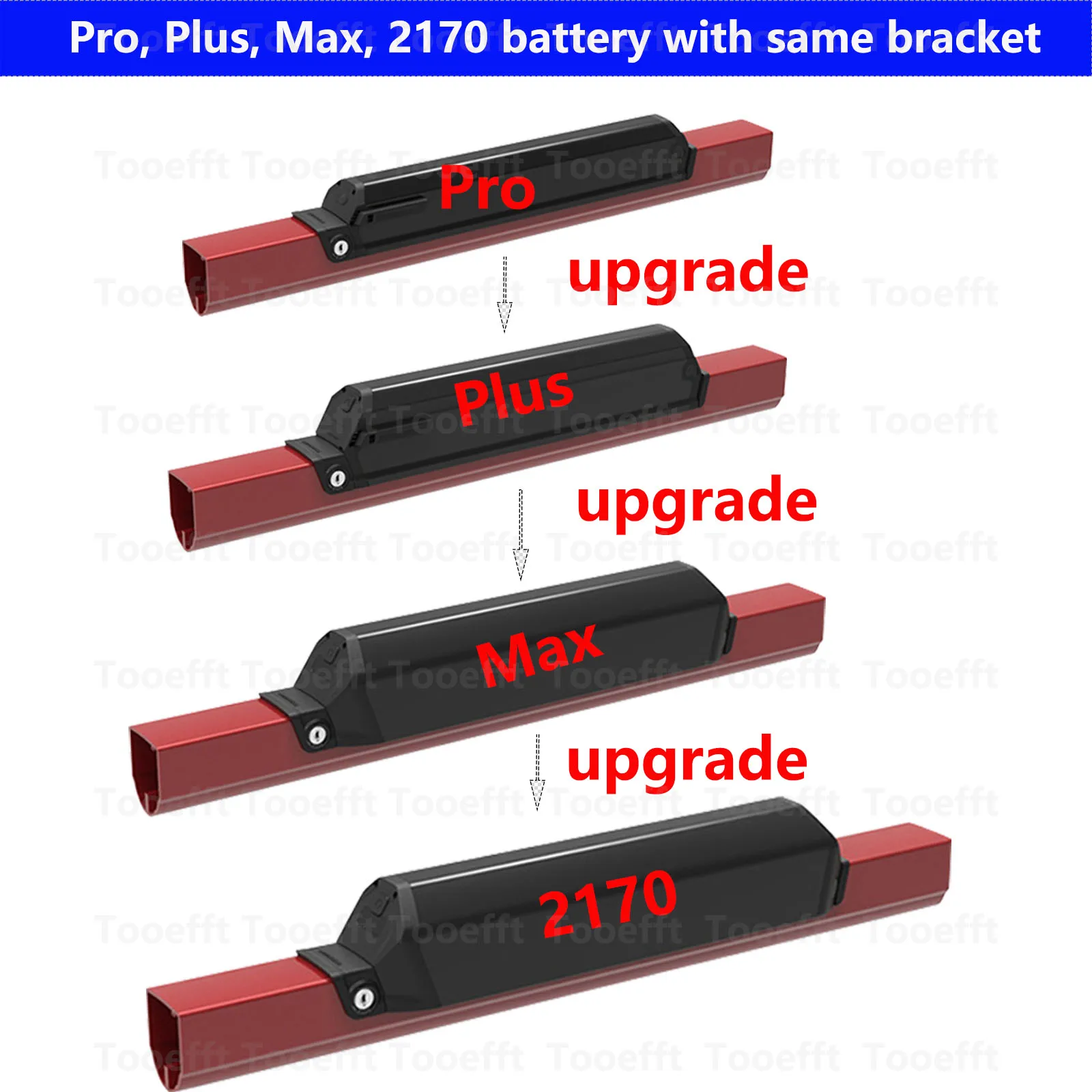 L460mm Reention Dorado 48 فولت دراجة كهربائية بطارية ليثيوم ل NCM موسكو ميلانو أسبن دراجة كهربائية