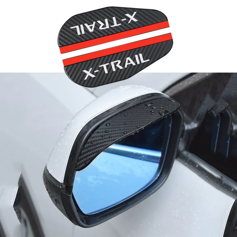 

Автомобильное непромокальное зеркало заднего вида, дождевик для бровей, аксессуары для Nissan X-Trail T30 T31 2007-2015 T32 2014-2022 T33 2021