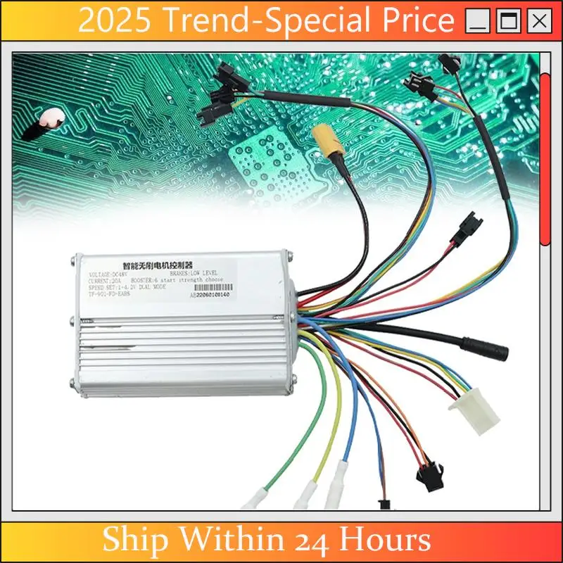 

CHYY Top TF-901 Metal Controller DC48V 20A Controller Intelligent Brushless Controller For Electric Scooter E-Bike Universal