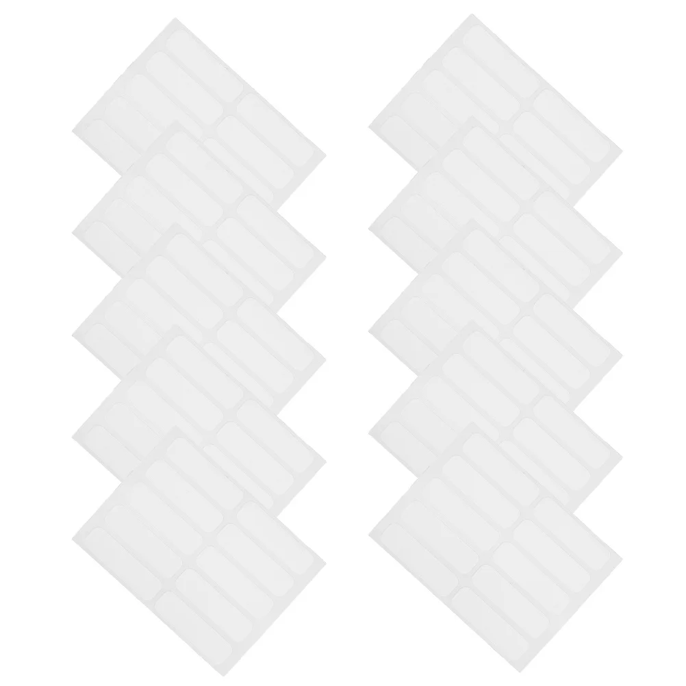 

200Pcs Blank Name Tags Writable Fabric Labels No-Iron for Clothes Hats Backpacks Baby Bottles Name Tags for Clothes