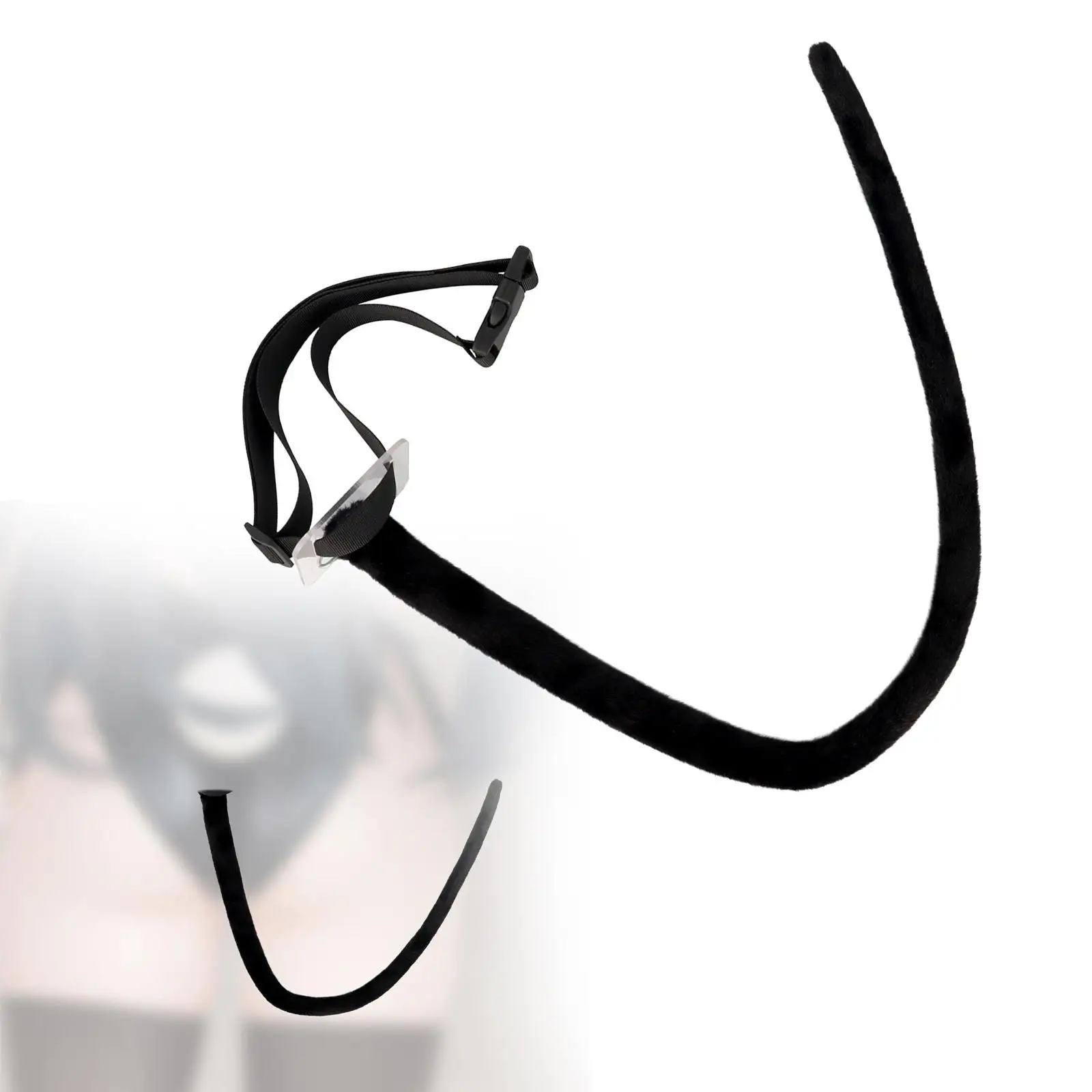 Cola de animal para adultos y niños, cola de ratón para fiestas temáticas, carnaval, Halloween