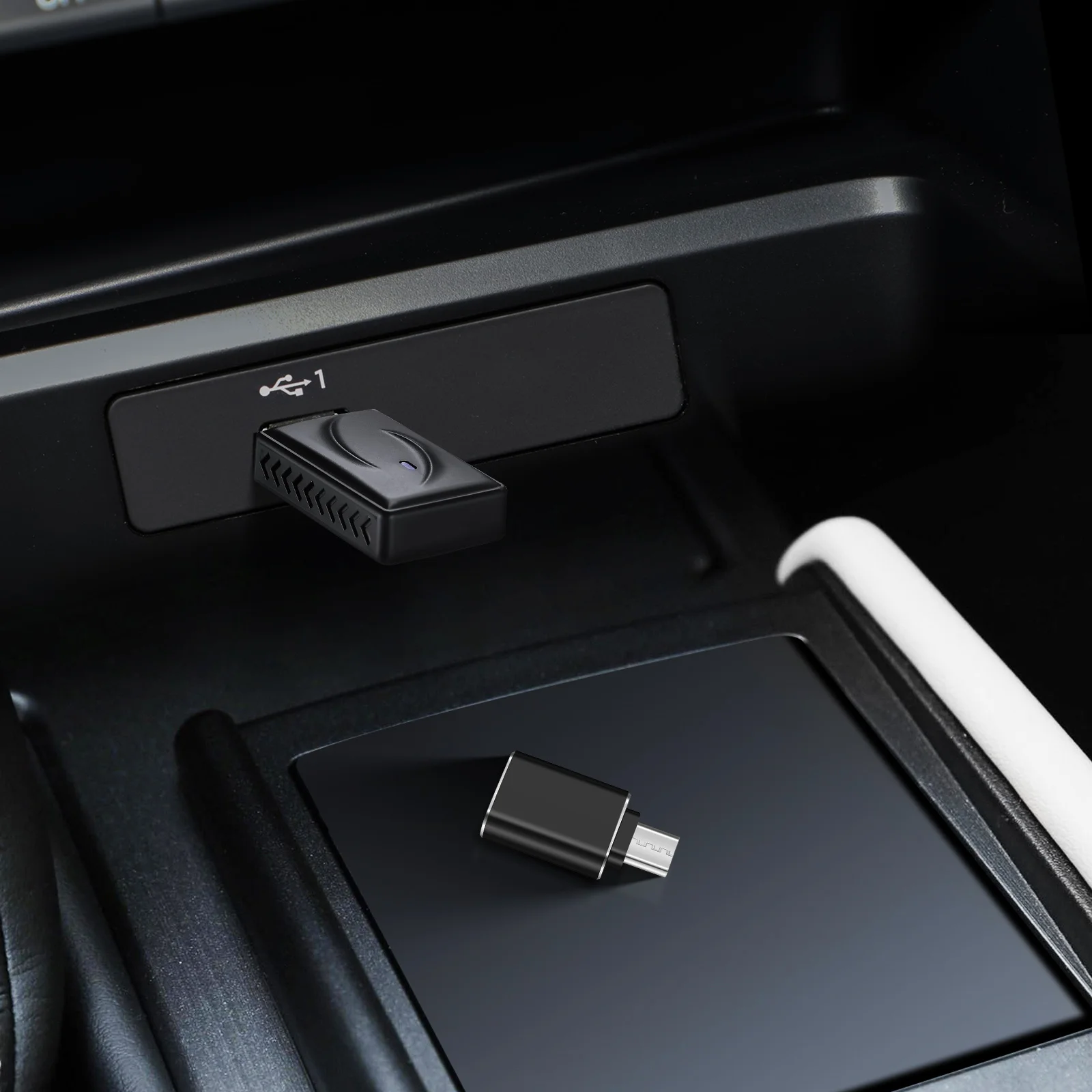 

1 set Wireless Play Adapter Converts Car To Wireless System, Universal Vehicle Box For Smart Connectivity, Car Electronics