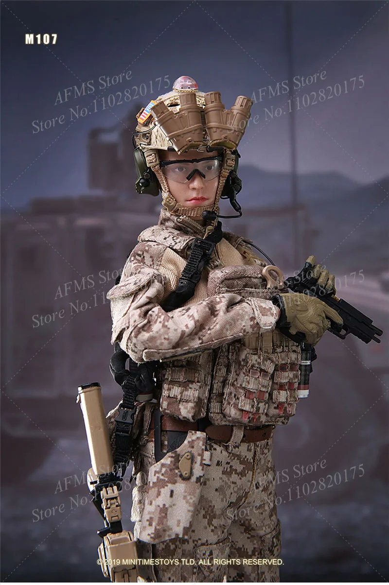 Mini Times Toys M017 1/6 Scale Collectible Figure US SEAL Navy Special Force Military Dolls 12inch Women Soldier Action Figure