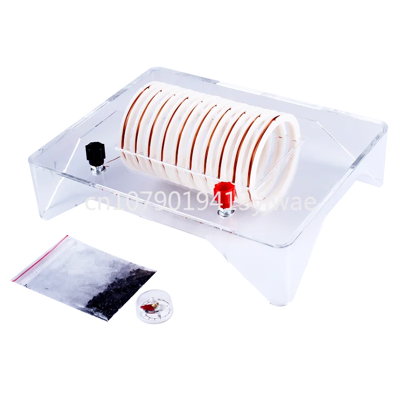 Electrified Solenoid, Physics, Electricity, Right-handed Rule, Ampere's Law, Current and Magnetic Field