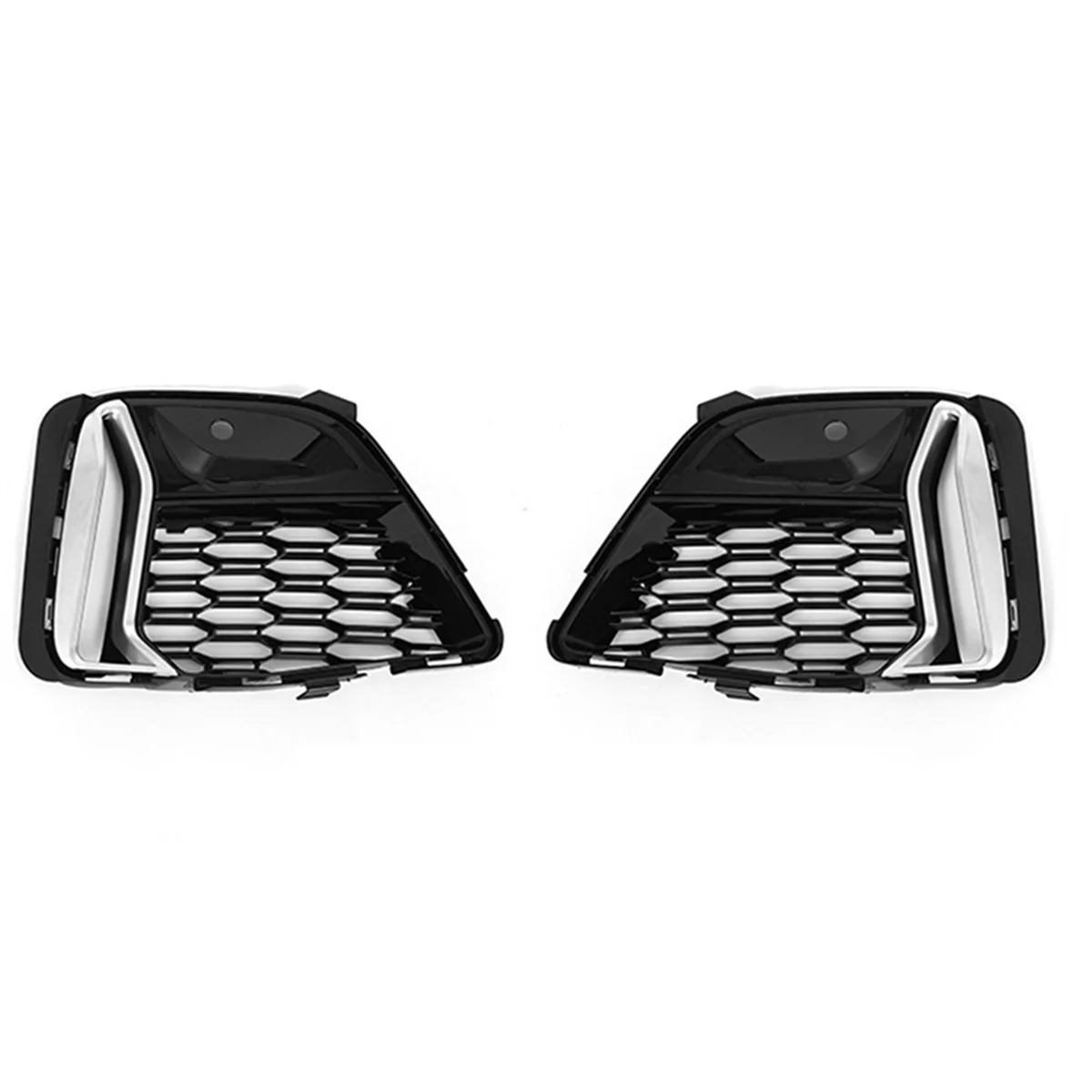 

1Pair Front Fog Light Grille Trim Cover for BMW 3 Series G20 G21 G28 M340I 2019-2022 51118075649 51118075650,
