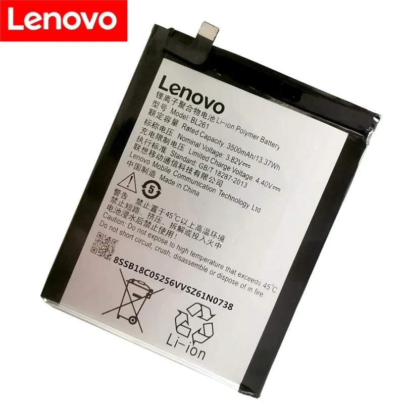 3500mAh BL261 For Lenovo Vibe A7020 K52T38 K52E78 K5 Note K5Note Lemon A7020A40 A7020A48 Battery+Tracking Number