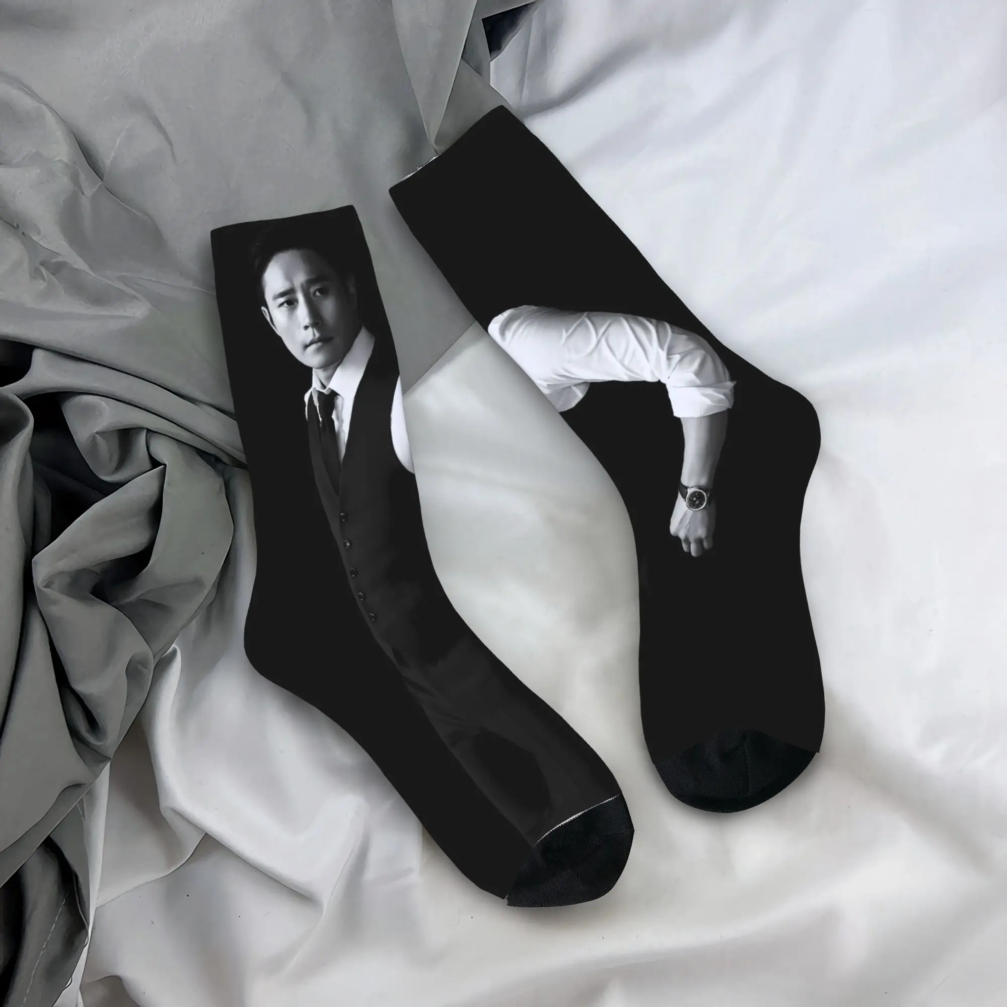 Unisex Men Socks Le… - image