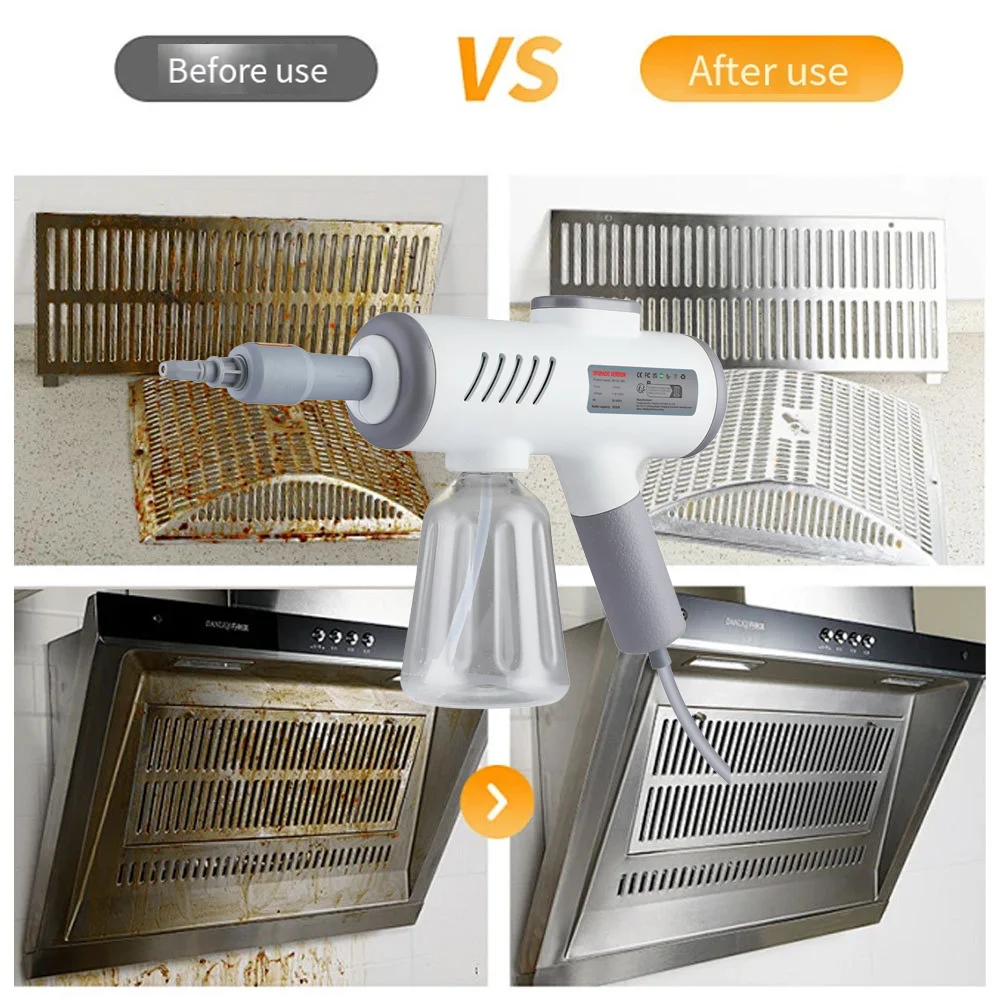 High pressure steam cleaning machine Small household air conditioning kitchen range hood quick heat cleaning machine