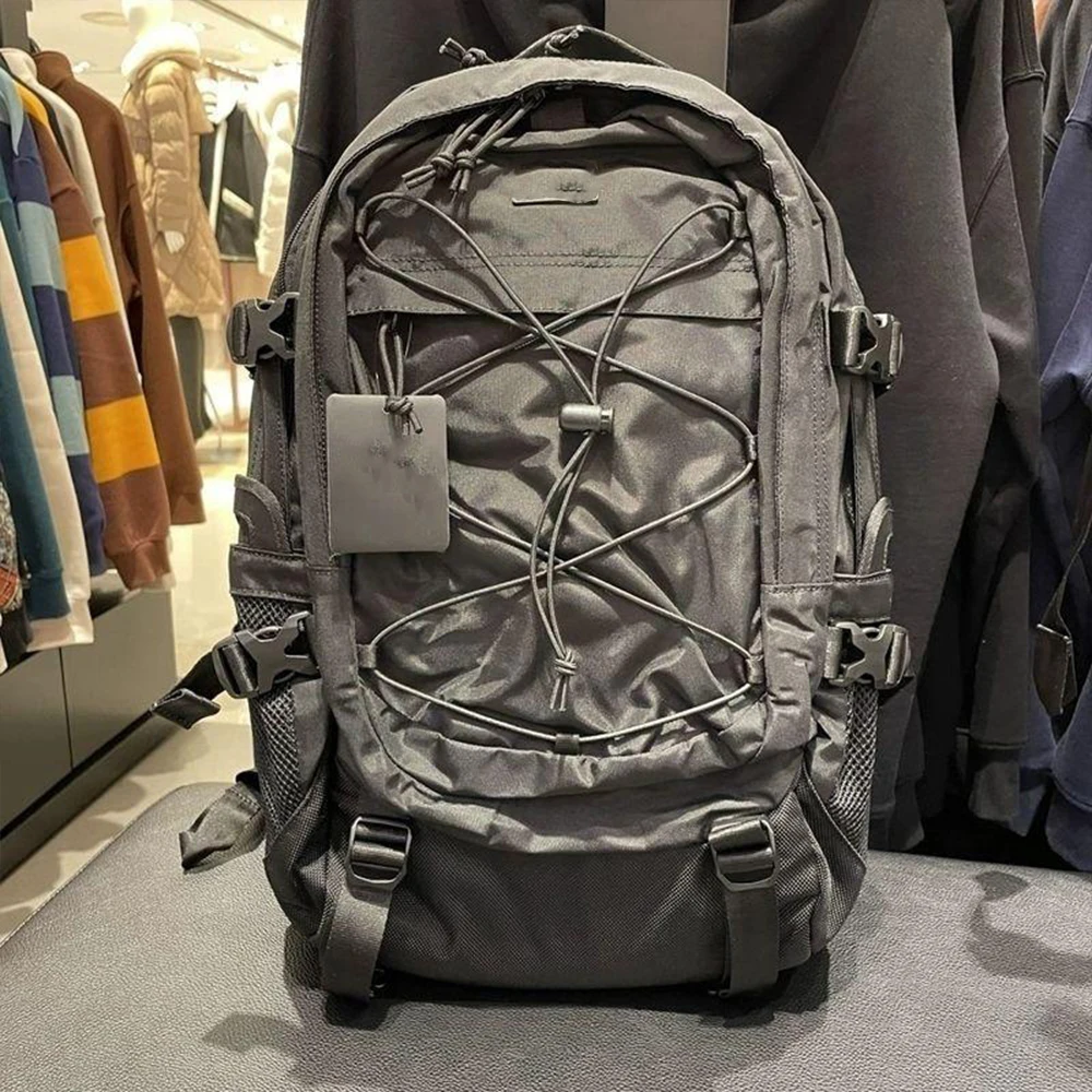 Tactical 26L Backpack Large Capacity Mountaineering Drawstring Lightweight Backpack for Outdoor Cycling Sports Travel Hiking