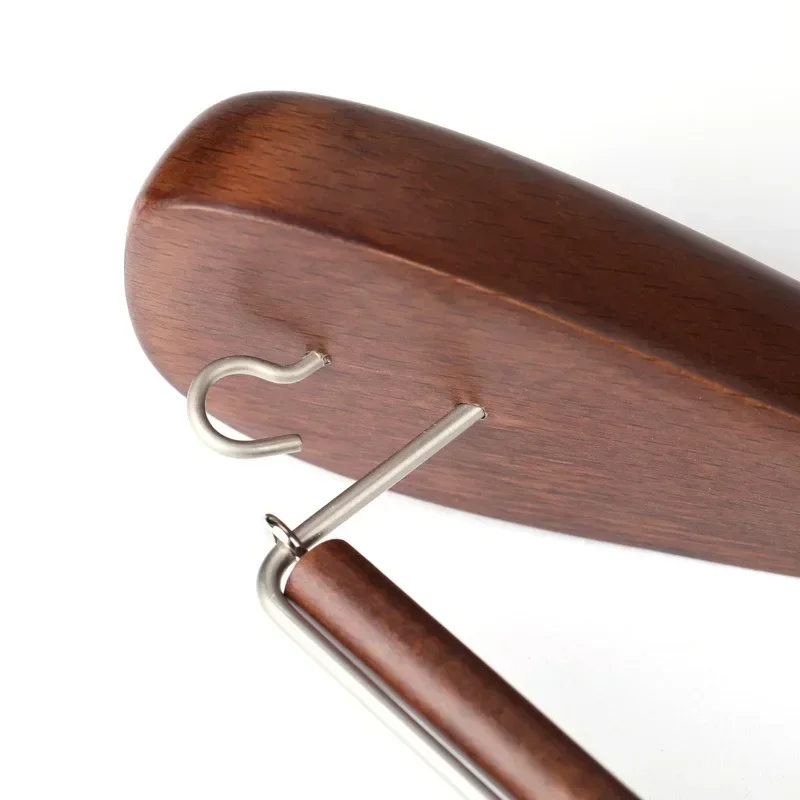 Beech Wood Wide Shoulder Large Clothes Wooden Suit Hanger Clothing Store