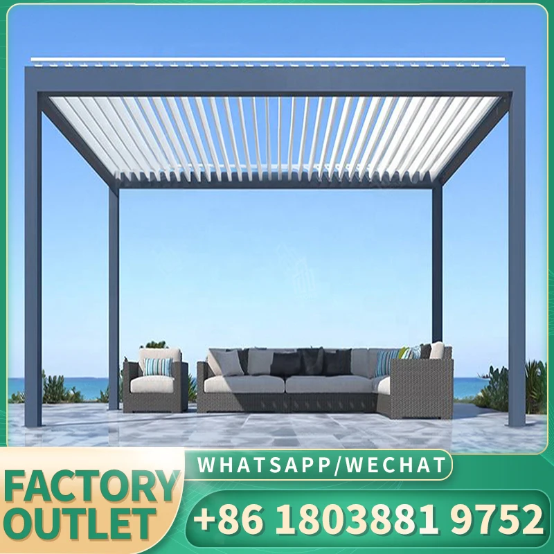 outdoor awning cover Adjustable pergola awning cover UV protected 100% polyester outdoor awning Fits any window or door Frost