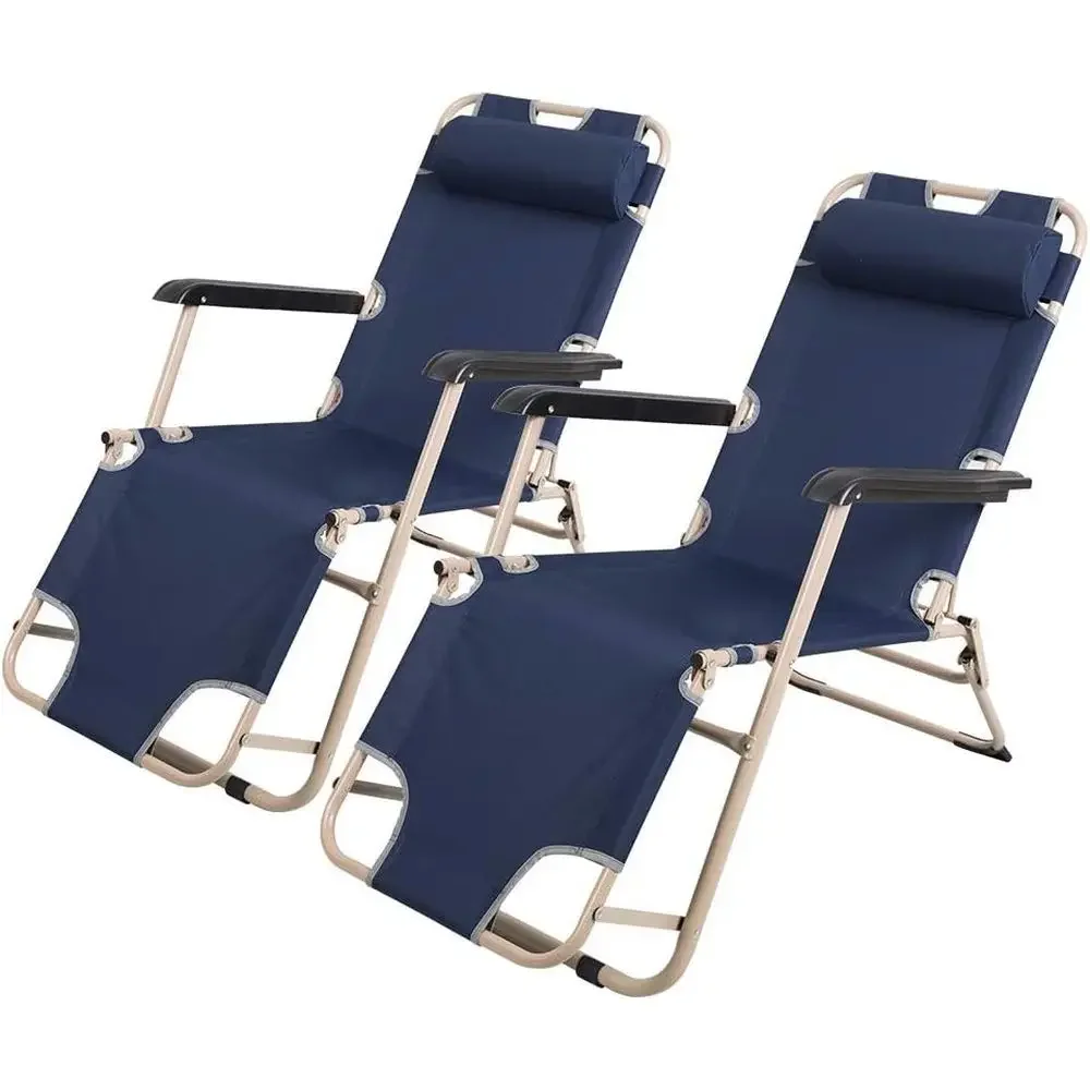 

Пляжное и садовое кресло-шезлонг 2-в-1, портативное, для использования в саду и у бассейна