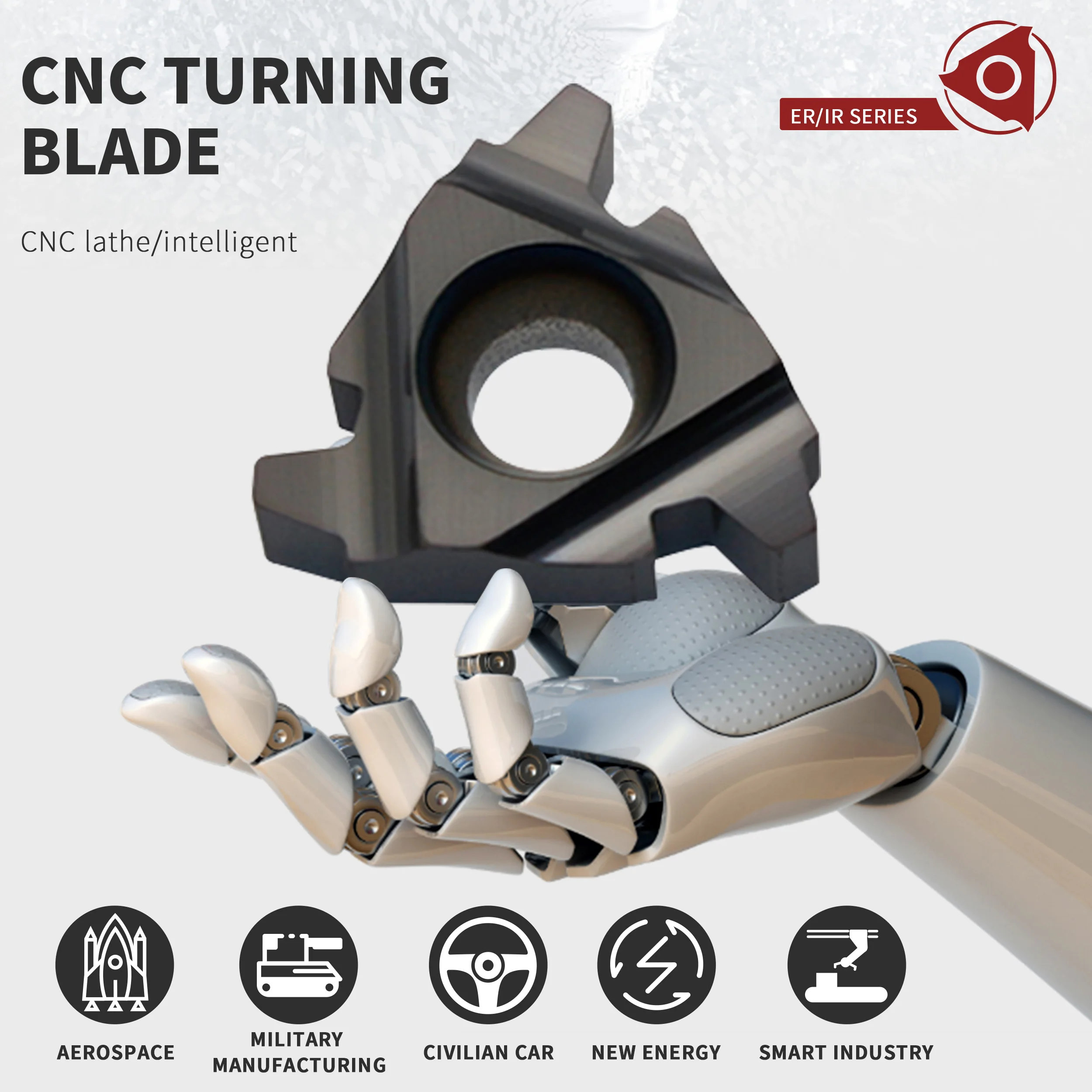 Taiwan Prospettiva 22ER/IR 4.0/5.0/6.0TR P6320 T-tipo di Filo Inserti Tornio CNC Strumento Per Acciaio, Acciaio Inossidabile, Ghisa Universale