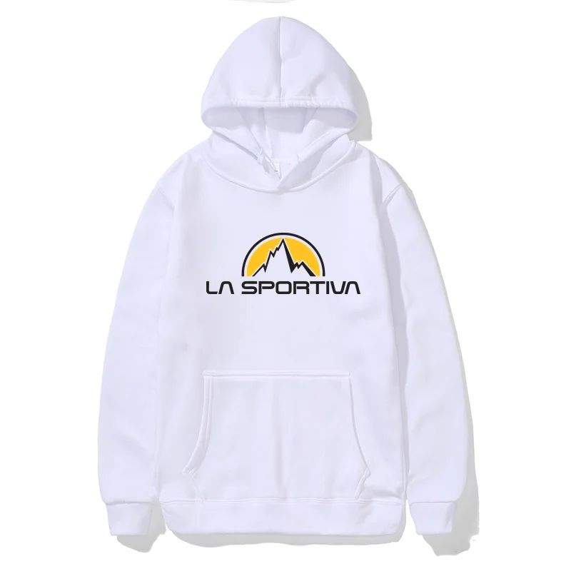 La Sportiva Spring Hip Hop Streetwear Pullover Sweatshirt Men Hoodies Harajuku Solid Hoodie Men Casual Tracksuit Masculino