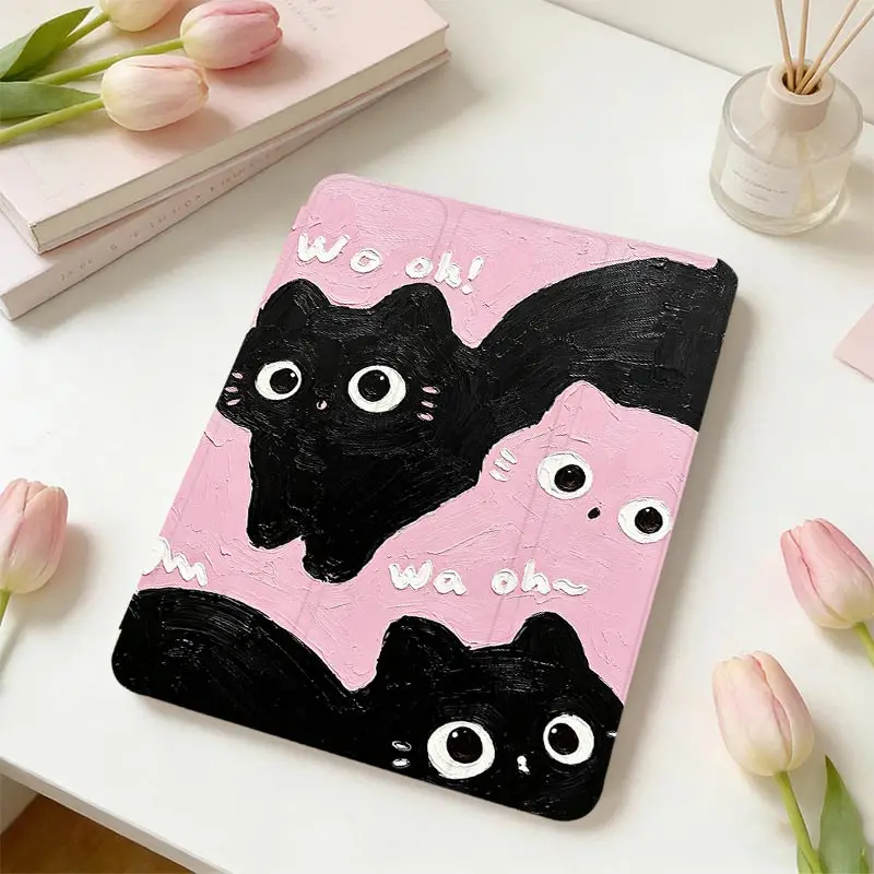 Multi‑Angle Stand Tri‑Fold TPU Soft Shell For Redmi Pad SE 11 Xiaomi Pad 5/5Pro 6/6Pro 11 inch Xiaomi Pad 7/7Pro 8/8Pro 11.2