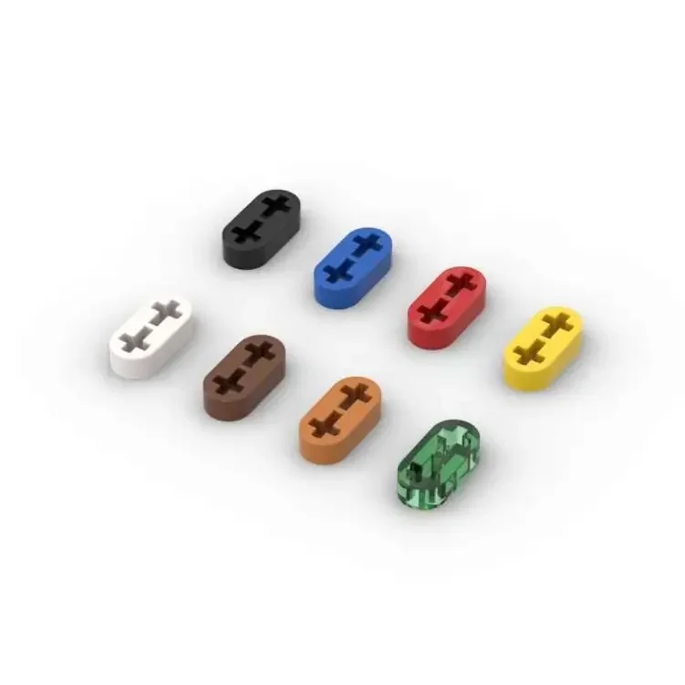 MOC 10PCS 41677 Liftarm Building Blocks Thin 1x2 Axle Holes Substitutable Brick Idea Toys Adult Especial Holiday Funny Gifts