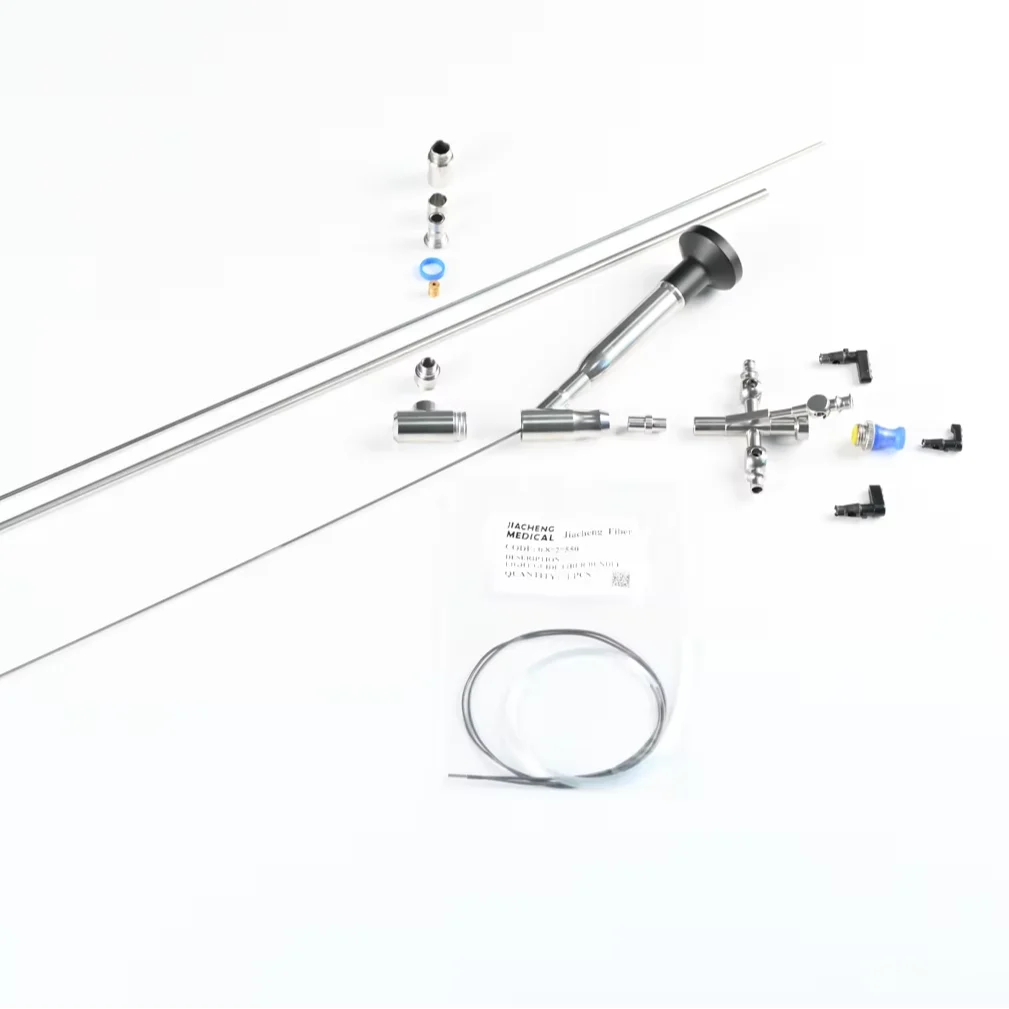 6/7.5Fr 8/9.8Fr Reusable Urology Endoscope, Manual Ureteroscope Nephroscope Withstands Autoclave Cycles