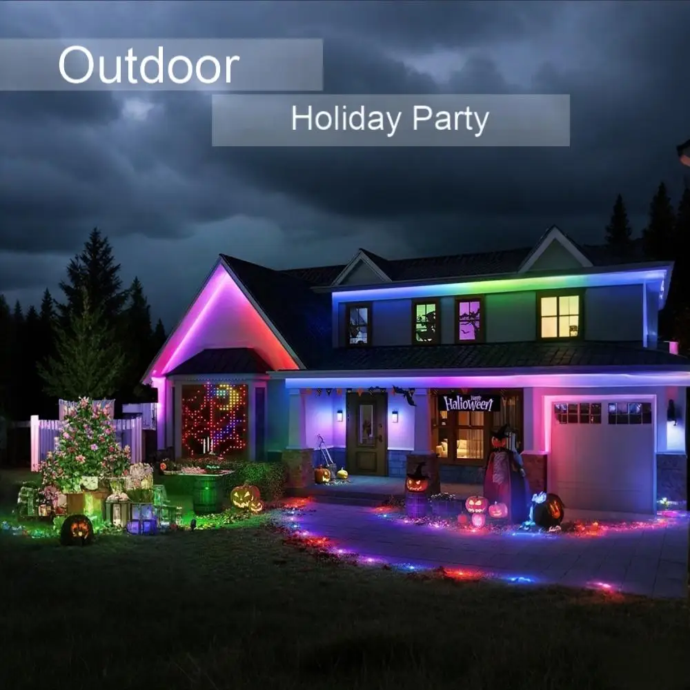 Strisce luminose al neon a LED colorate APP Bluetooth telecomando 5V USB LED luce fai da te impermeabile per esterni/interni