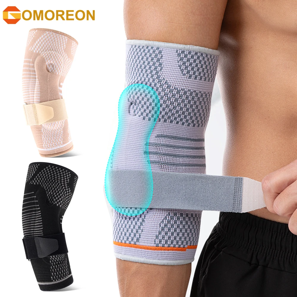 

1PCS Elbow Brace for Women & Men, Elbow Compression Sleeve with Gel Pad for Arthritis, Golfers, Elbow Support for Weightlifting