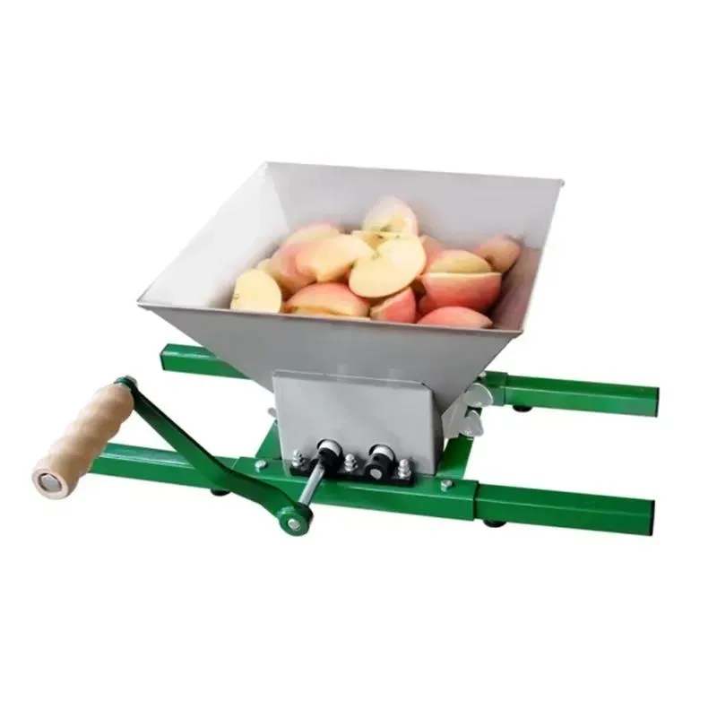 Manual Fruit and Wine Press Stainless Steel Apple Crusher Industrial Juice Maker