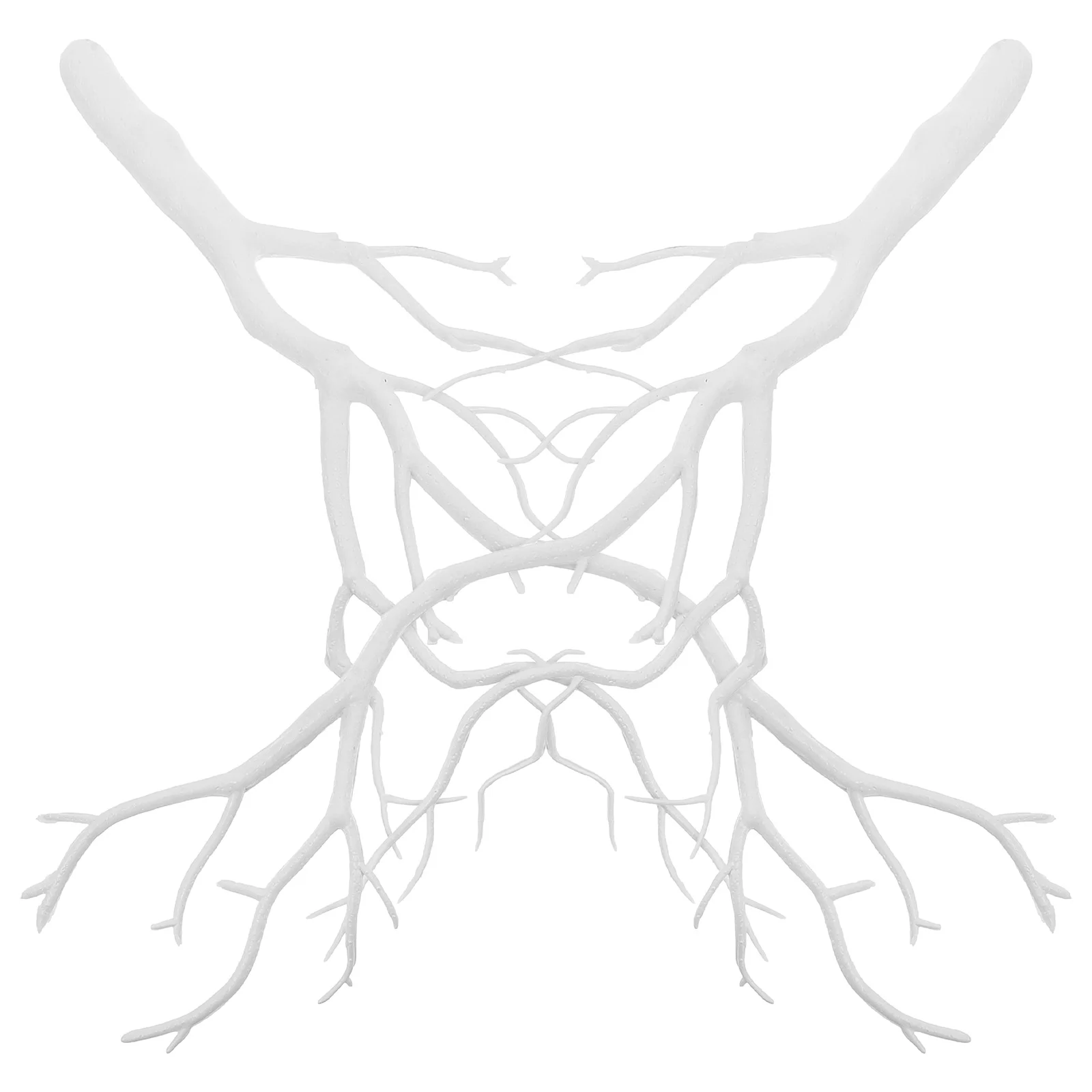 

2pcs White Faux For Winter Vase Filler Artificial Tree Christmas Floral Stems Tree Branches Branches