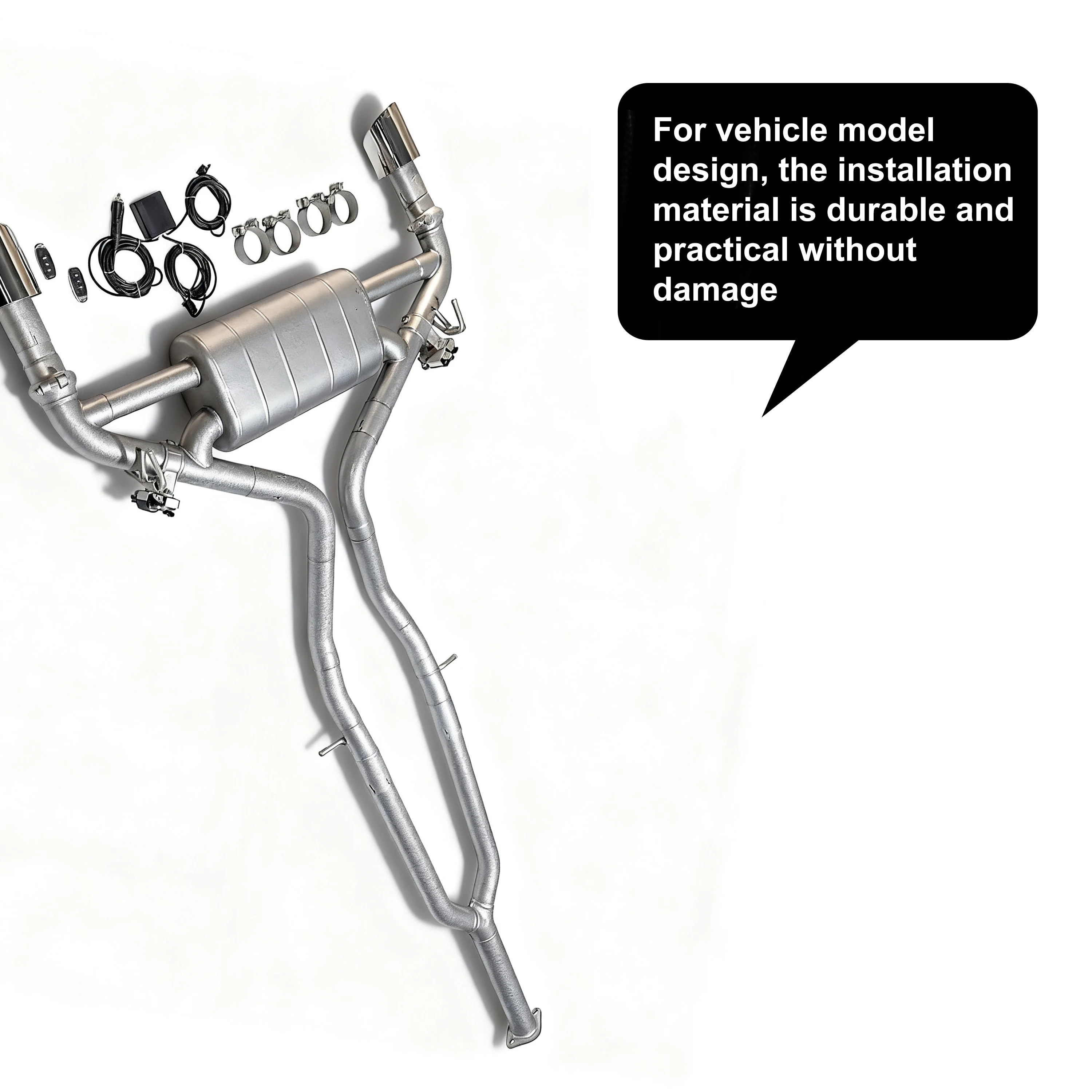 ACE Performance Auspuffanlagen geeignet für Infiniti Q50 Q60 3.0T Valvetronic Schalldämpfer Auspuff Catback SUS304 Auspuffrohr – Detail 5