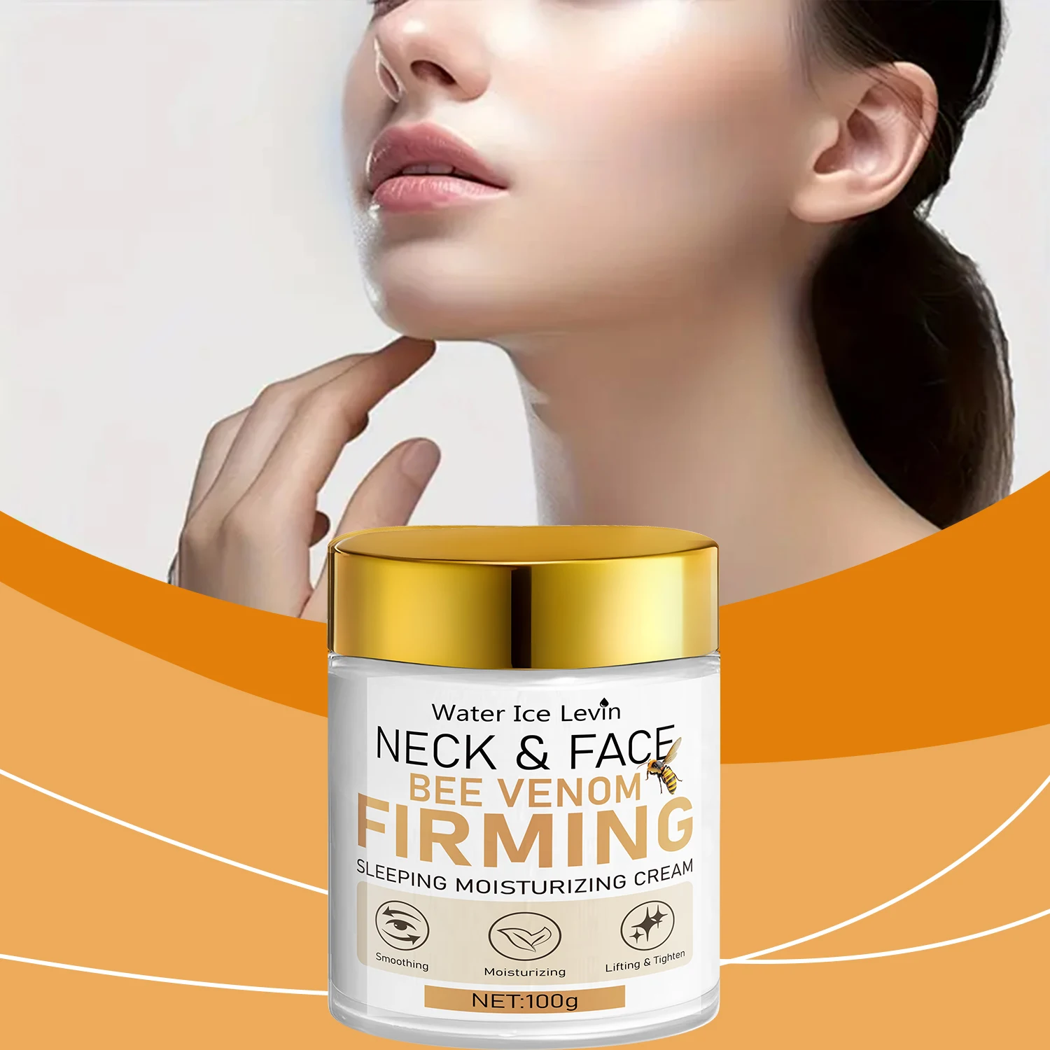 

Bee Vemon Instant Facial Lifting Cream | Tightens and Rejuvenates Skin, Cares for Facial and Neck | All Skin Types