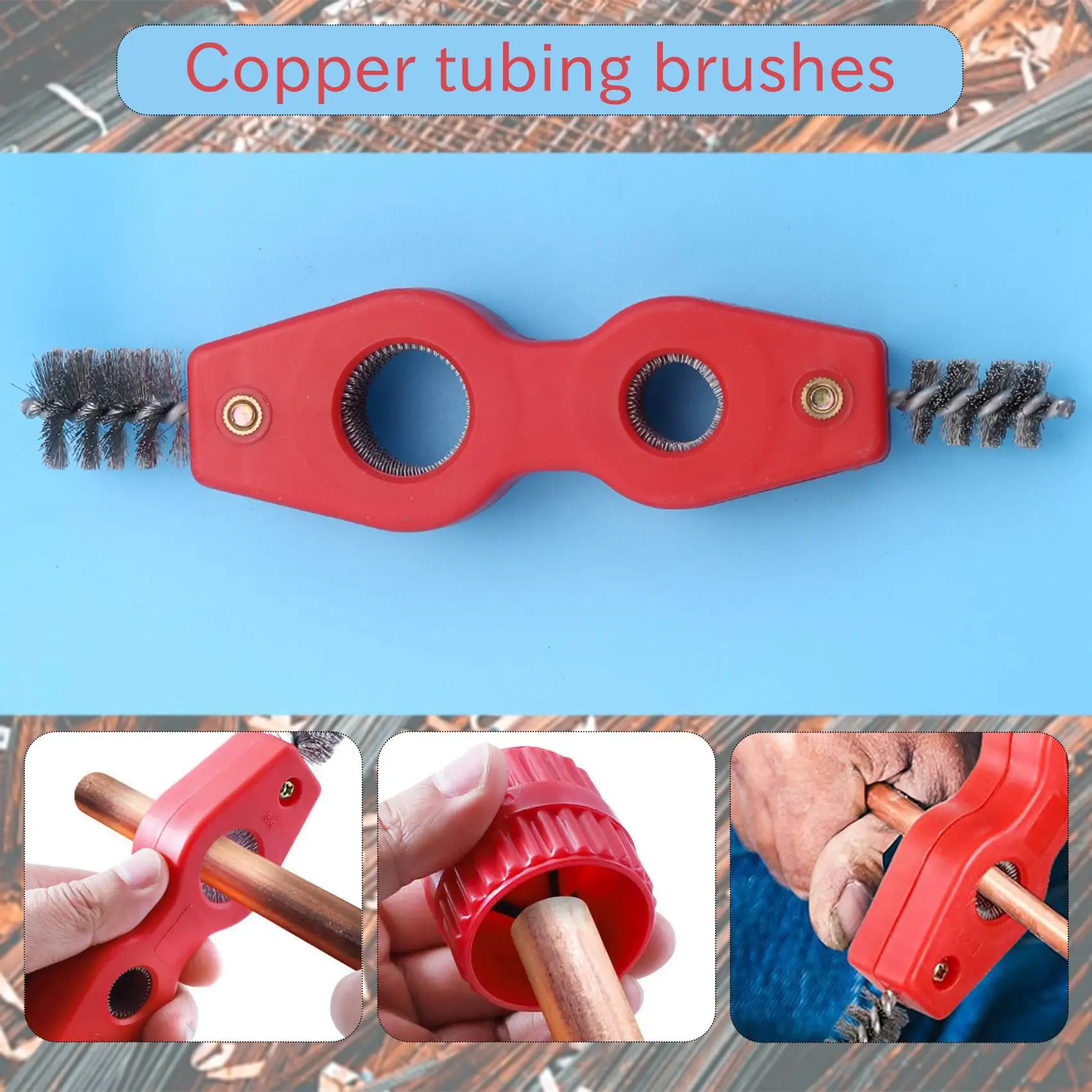 

AAAF 4-х шт. набор для очистки медных труб и развертки для внутренней и наружной развертки для снятия заусенцев труб и труб, инструмент для снятия фаски