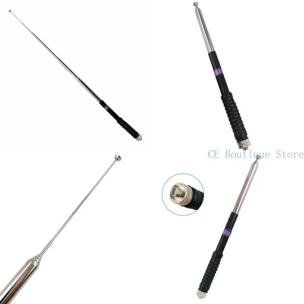 652F 103cm NA-777S ROD ANTENNA VHF 136-174MHz TINGGI SMA-F Teleskopik Antena