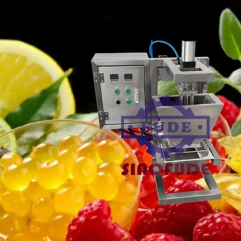 Factory Simple maintenance popping boba making machinery boba popping machinery