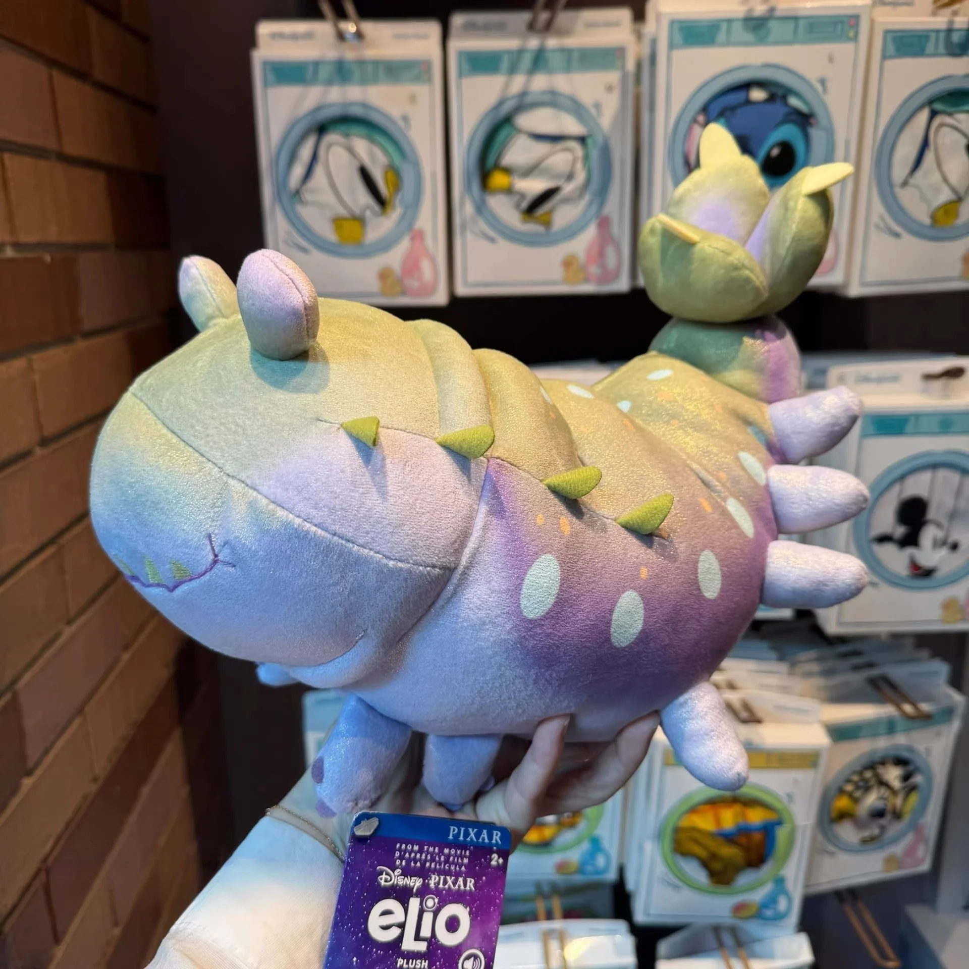 

Elio Movie Plush Earth Agent Glordon Character Toy Soft Stuffed Doll Collectible for Children Animation Peripheral Gift