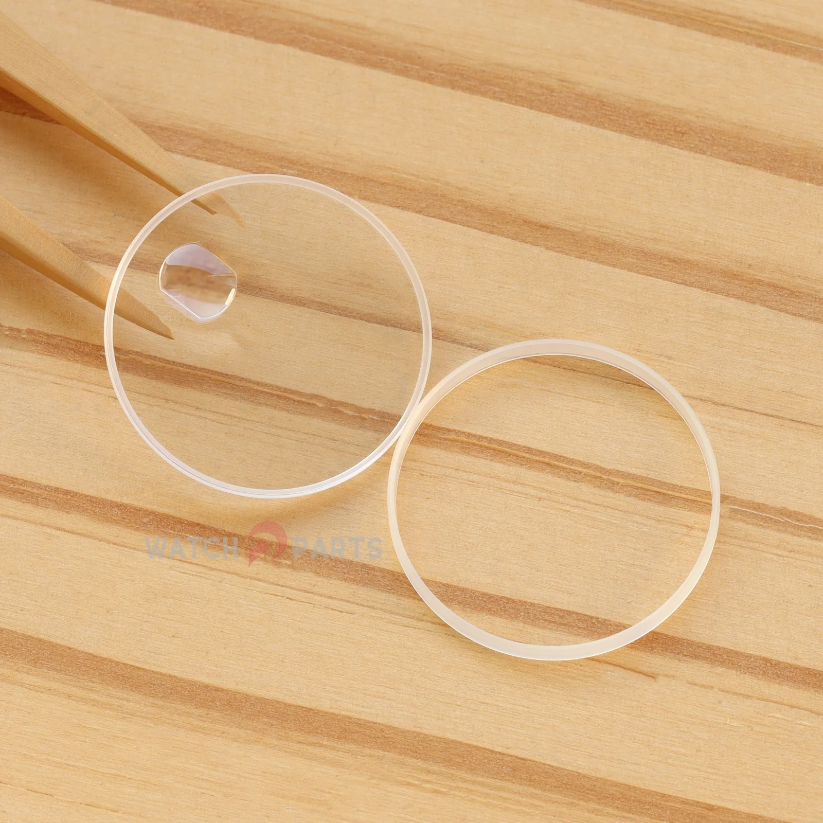 Watch Sapphire Crystal&Gasket for Tudor Prince 73190/94401/73090 33/34mm Watch Glass Date Window