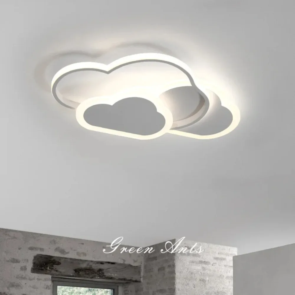 Cloud Ceiling Light Bedroom Living Room Kids Children Modern Led Decoration Lamp Kitchen Decor Lustres Chandeliers Novelty Home