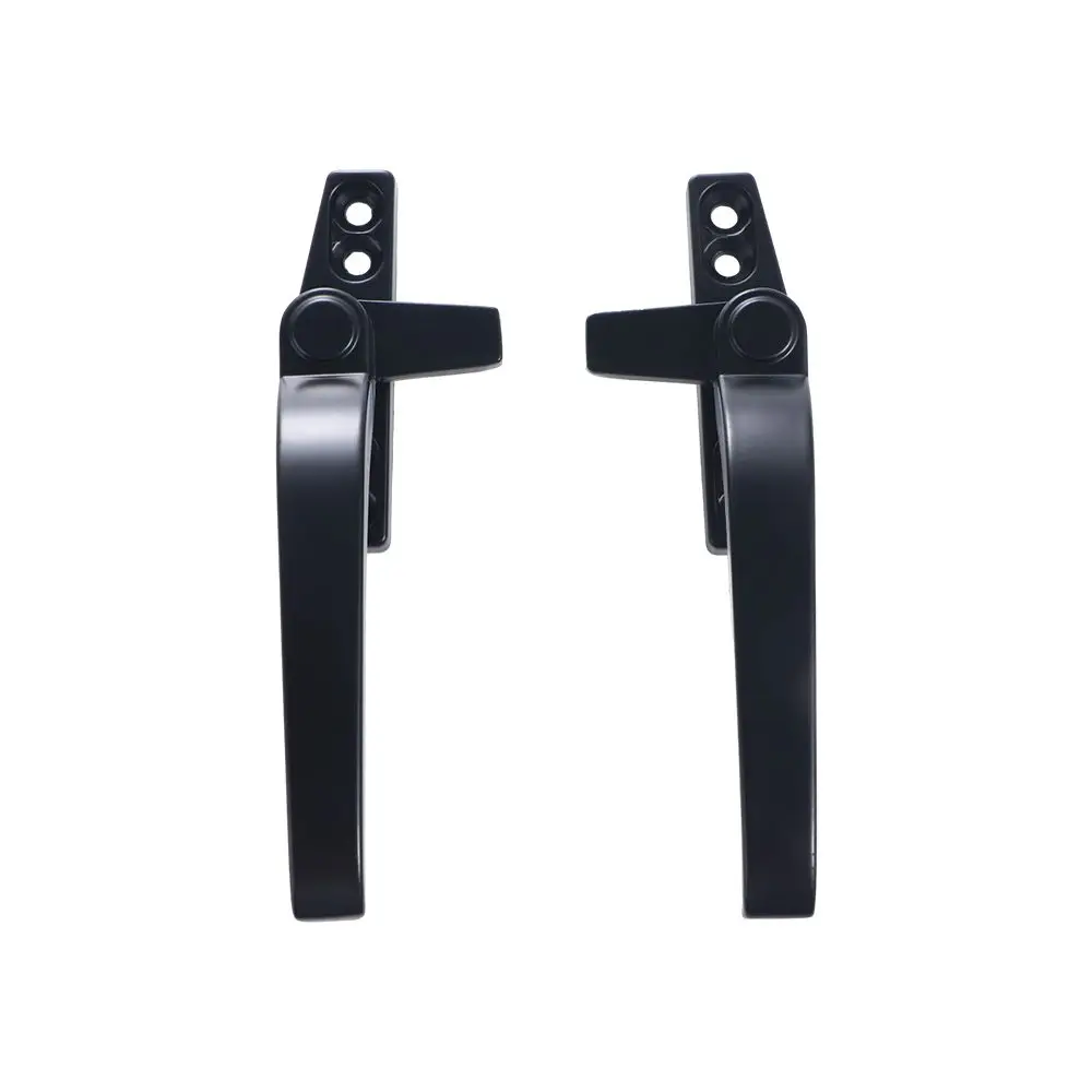 Professional Open Door Window Handle Right/Left Hand Aluminum Alloy Window Lock Handle Easy Installation Black/White Hardware