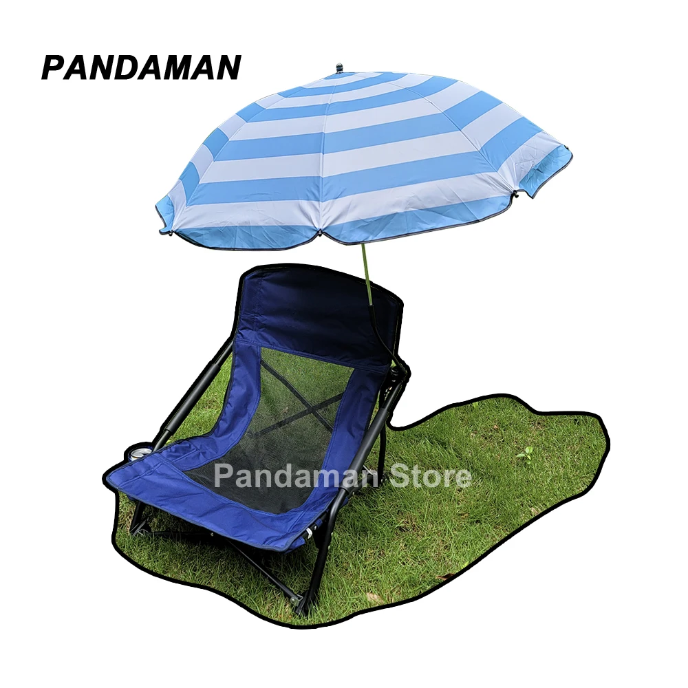 Camping Beach Chair Fixture Umbrella Adult Beach Chair Outdoor Sunshade Umbrella