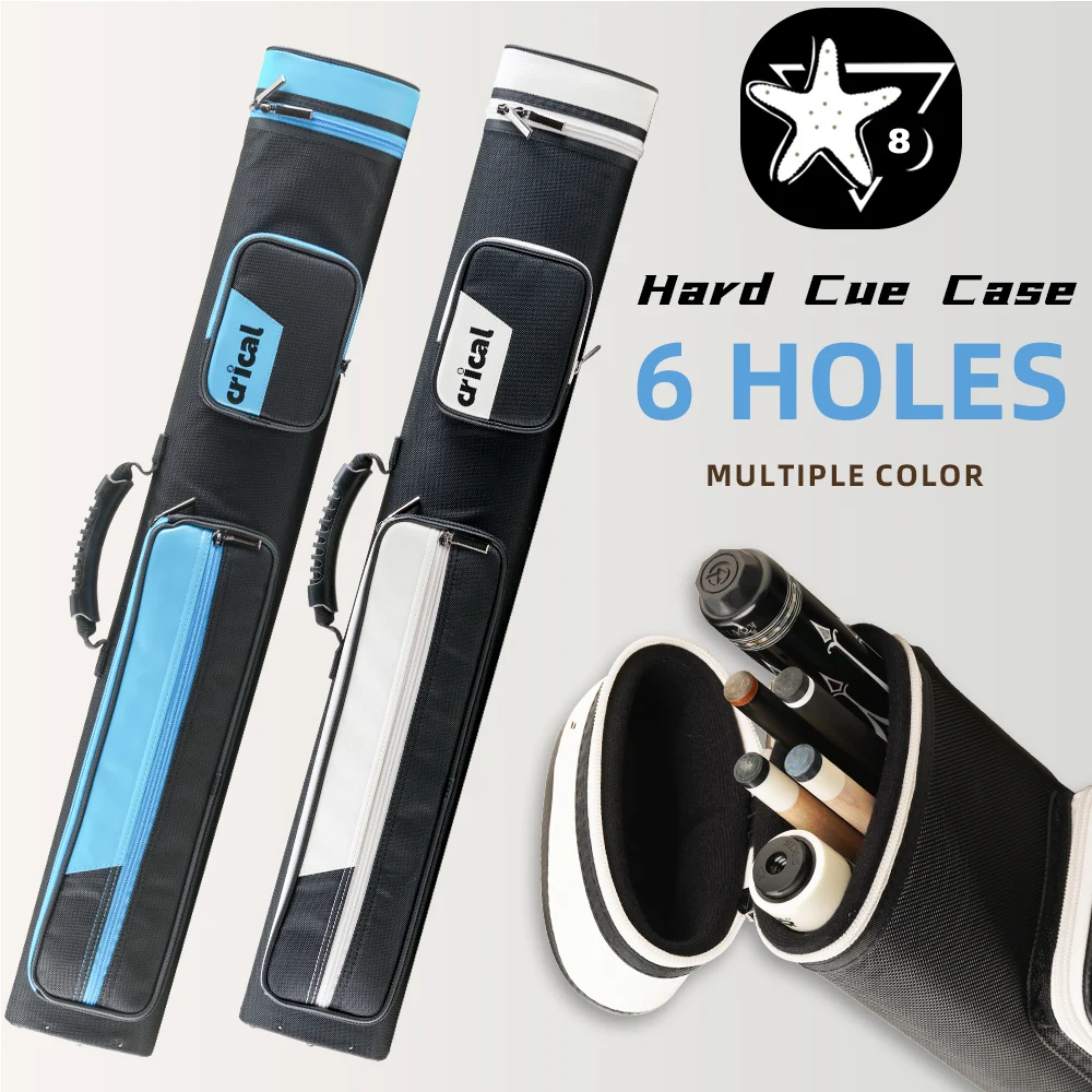 

Чехол для кия CRICAL с сумкой с 6 отверстиями, чехол для кия 2x4 для аксессуаров для бильярдных киев