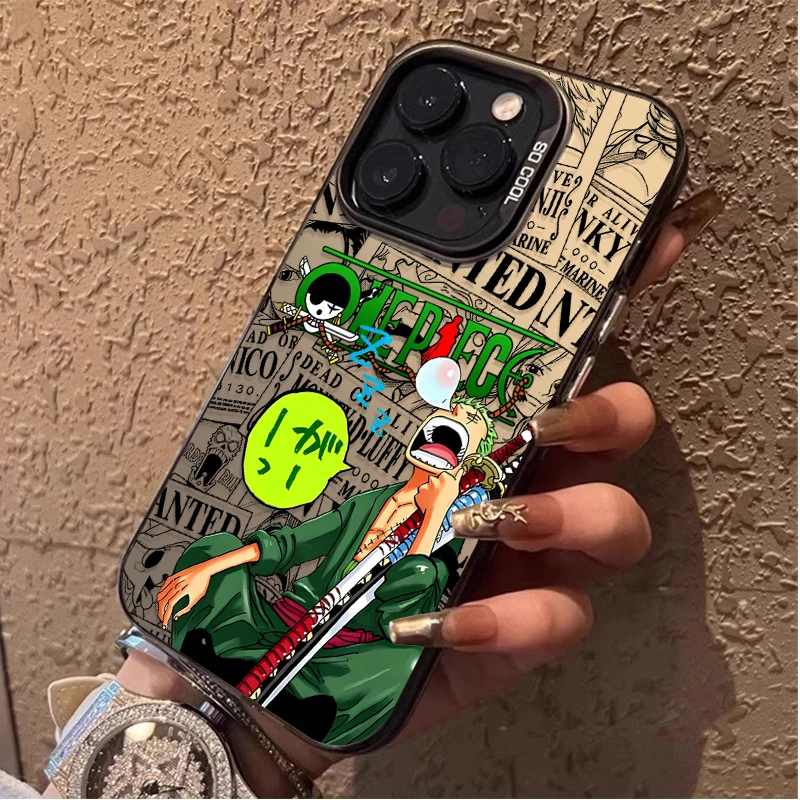 Anime One piece Roronoa Zoro Luxury Phone Case for Xiaomi Redmi Note 15 14 13 12 10 9 Pro Plus 4G 5G 12S 11S 10S  9S Matte Cover