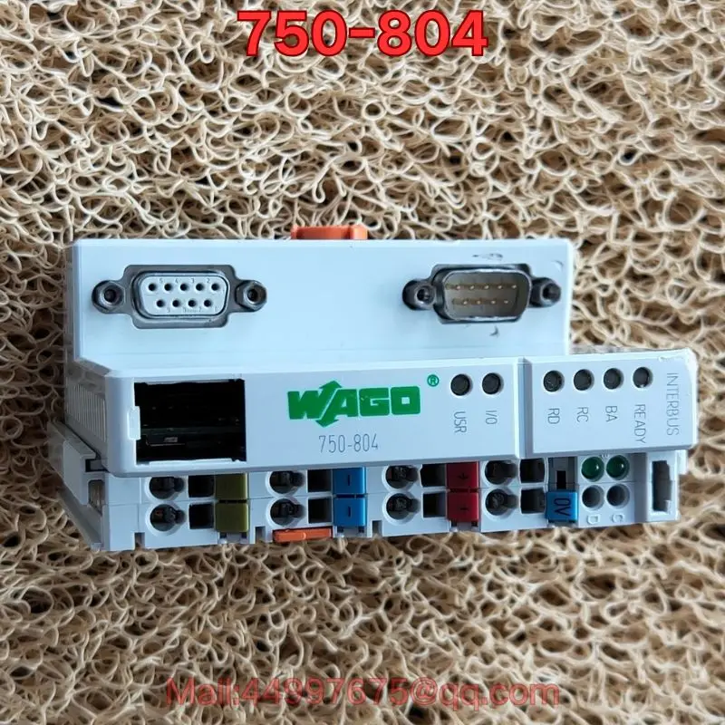 

Second-hand 750-804 PLC host module functional test is normal