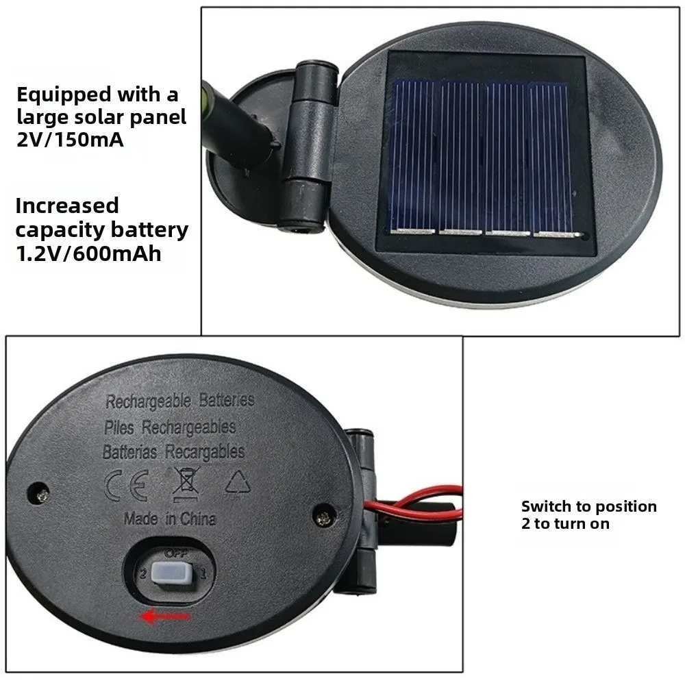 

Decorative Solar Christmas Tree Lights Stars Design Energy Saving Solar Garden Lights Warm White/ Colorful Weatherproof