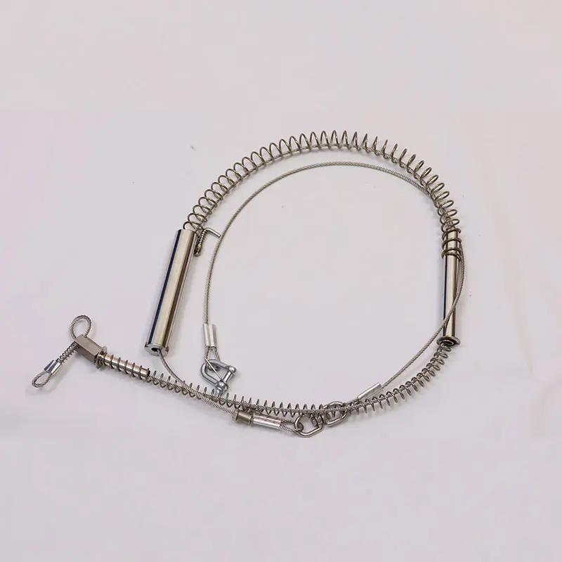 1PC Stronger Spring For the Wild Boar Trap Fox Trap Rabbit Trap Replacement With Nuts Wire Rope