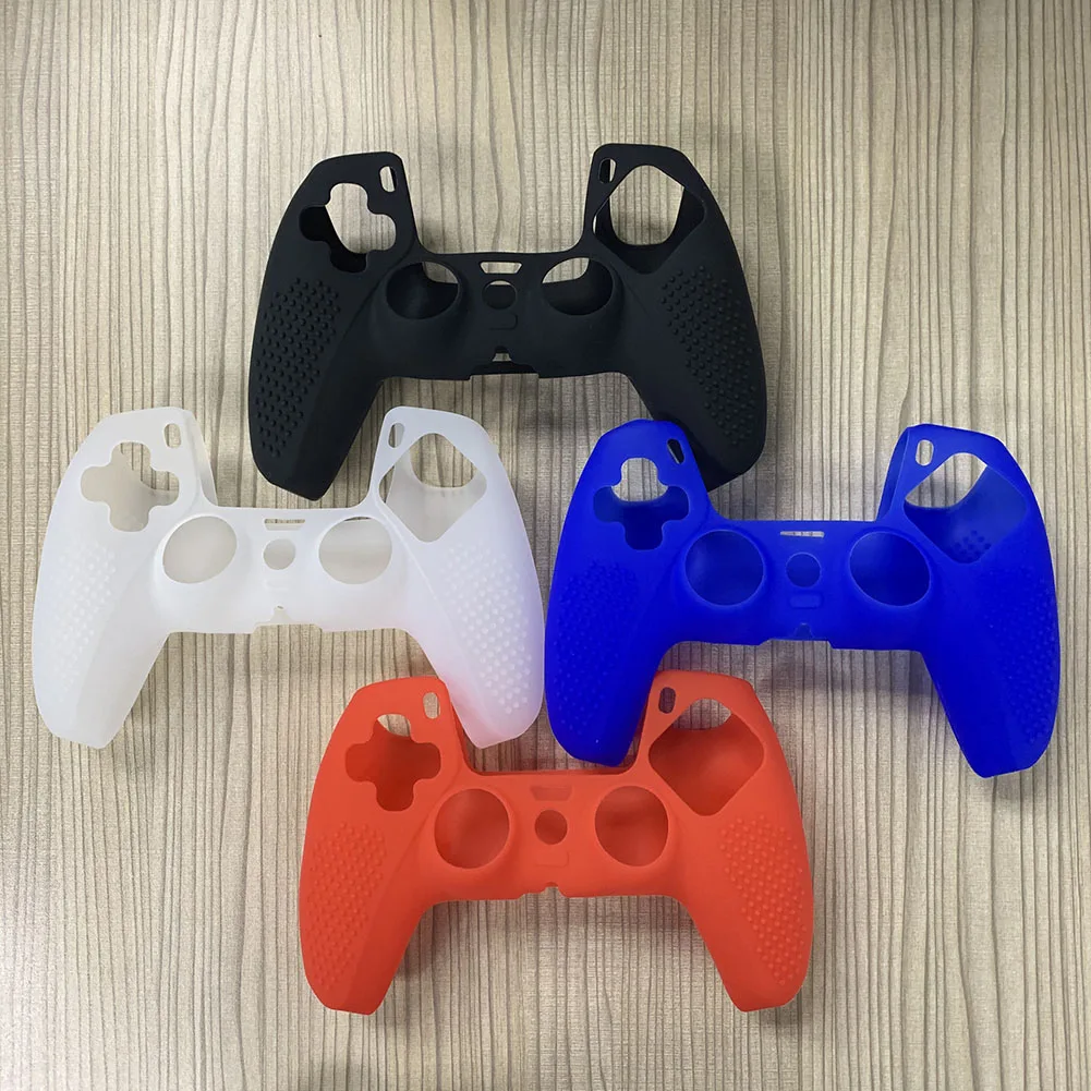 Silicone Case Cover Non Slip Skin for PS5 Wireless Controller Dual Sense Wireless Controller Accessories