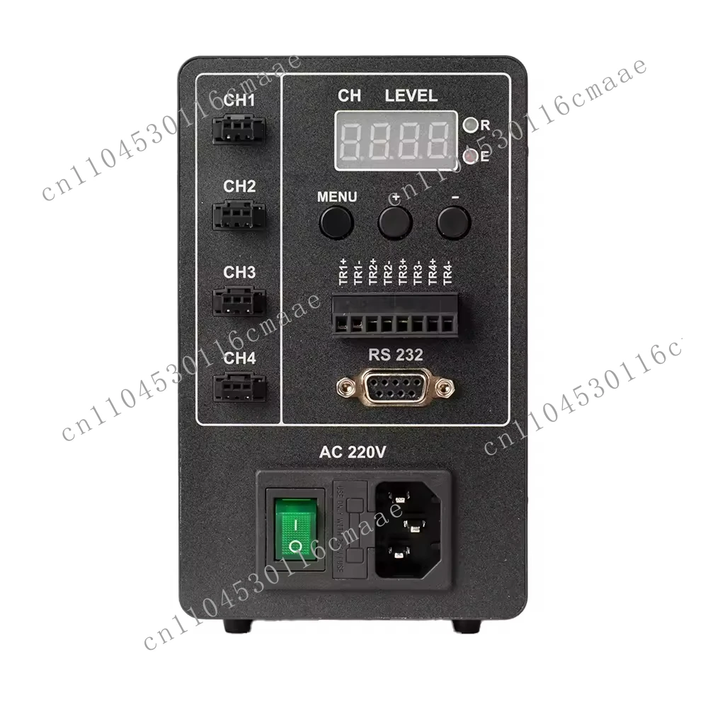 

ABS 4-channel PWM Controller Fire-resistant 120V Digital Dimmer with 4 Output Channels for Industrial Use