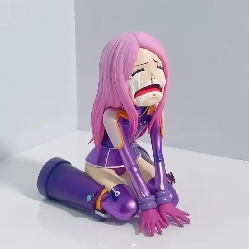 Anime One Piece Figure Crying 11cm Jewelry Bonney Action Figures Egg Tip Island Pvc Collection Model Statue Toys Doll Kids Gifts