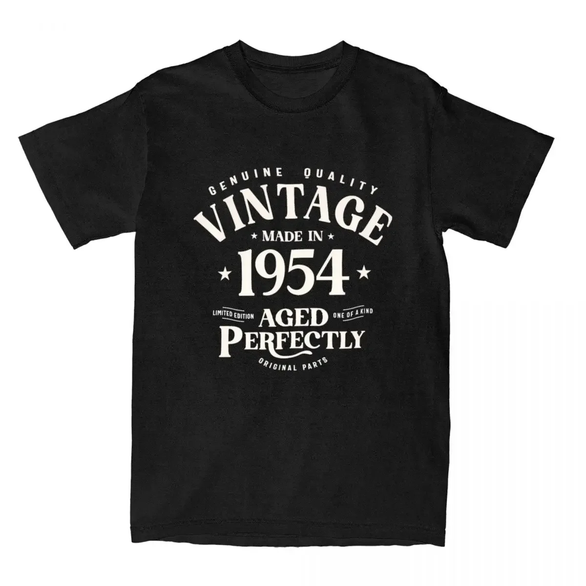 Novelty 1954 70th Birthday Gifts 70 Year Old T-Shirts Men Women's 100% Cotton present for age 70 Tee Shirt Plus Size Clothing